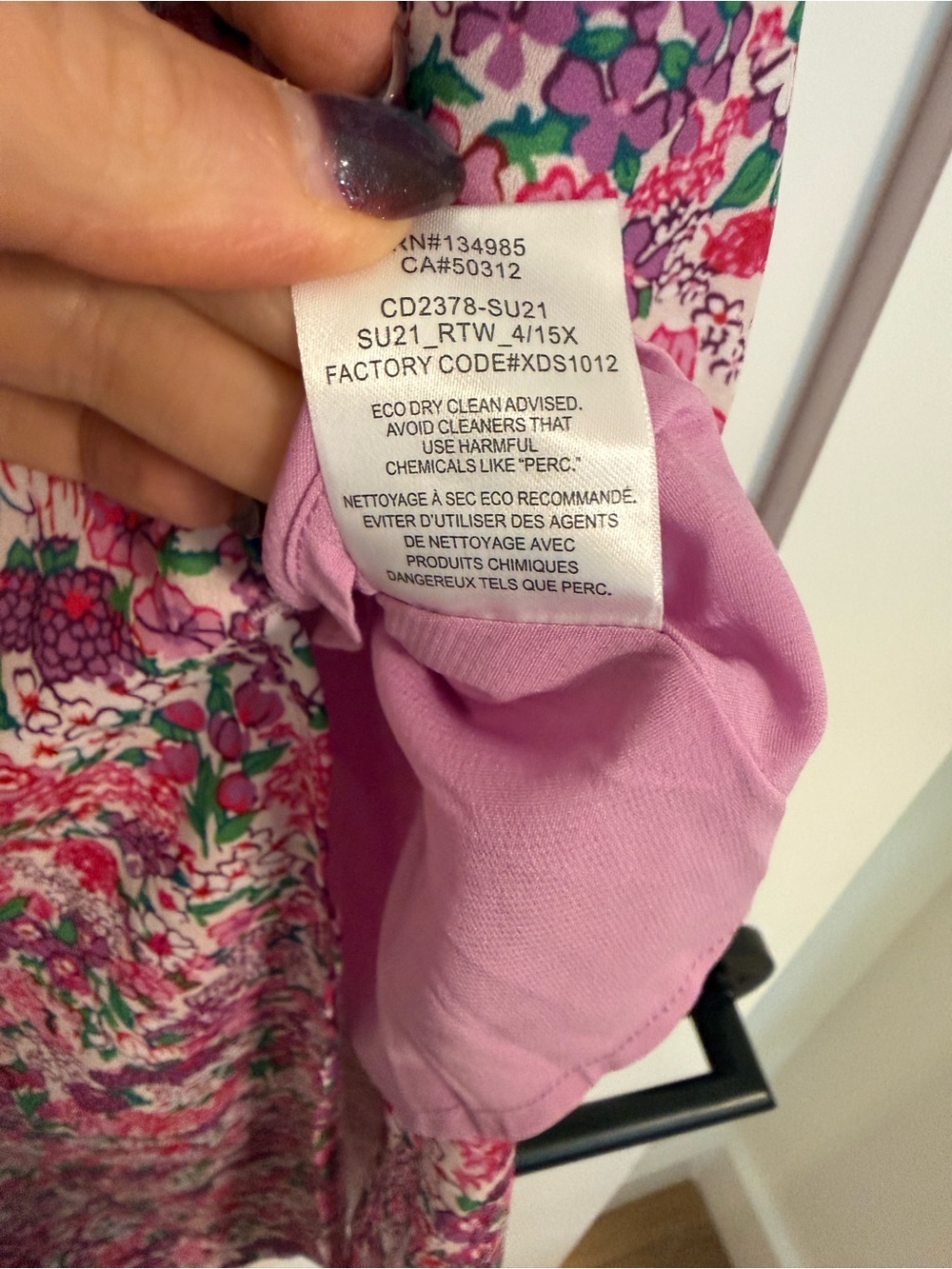 For Love & Lemons Katarina Midi Dress Pink Floral Size XS EUC - Picture 8 of 8